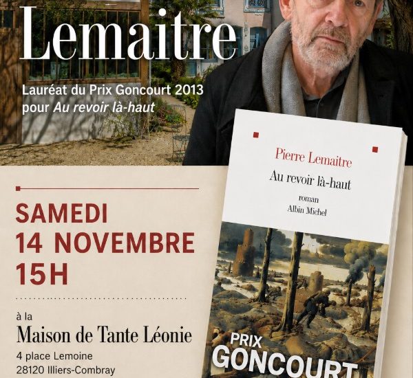 Pierre Lemaitre attendu à la Maison de Tante Léonie pour une rencontre autour de Marcel Proust